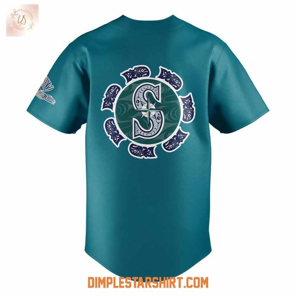 Seattle Mariners Ichiro Salute To Native American Night Jersey