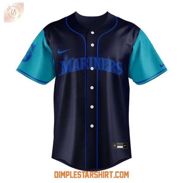 Seattle Mariners Let’s Cartoon MLB Logo 2025 Jersey