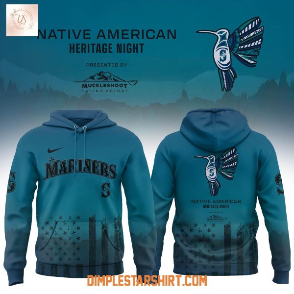 Seattle Mariners Native American Heritage Night 2025 Hoodie Shirt