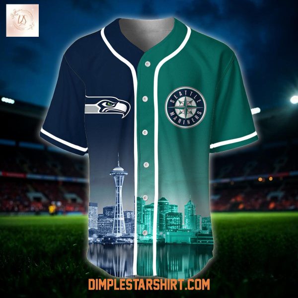 Seattle Seahawks x Seattle Mariners Custom Jersey