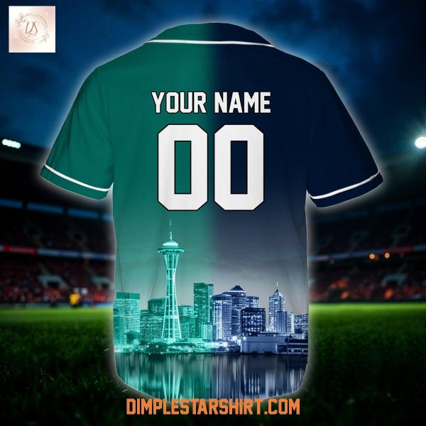 Seattle Seahawks x Seattle Mariners Custom Jersey
