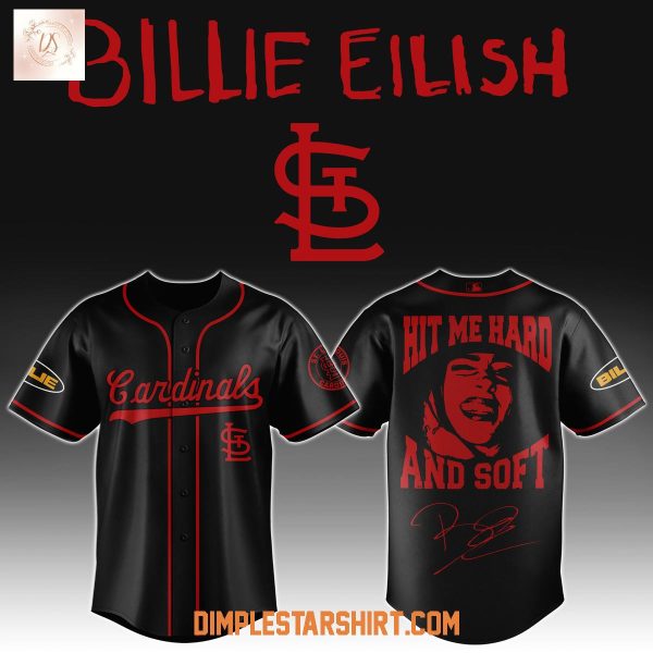 St.Louis Cardinals x Billie Eilish Hit Me Hard And Soft Jersey