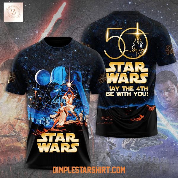 Star War 50th Anniversary May The 4th Be With You Hoodie Shirt