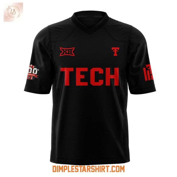Texas Tech Red Raiders Football 100th Anniversary Uniform Guns Up Football Jersey