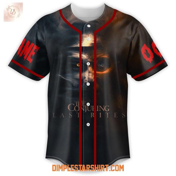 The Conjuring Last Rites 2025 Personalized Baseball Jersey