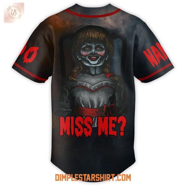 The Conjuring Last Rites 2025 Personalized Baseball Jersey
