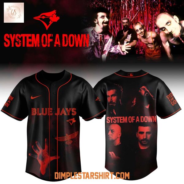 Toronto Blue Jays Collab System Of A Down Jersey