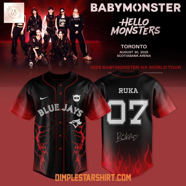 Toronto Blue Jays x Babymonster NA Tour Jersey