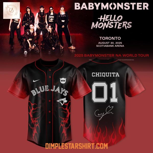 Toronto Blue Jays x Babymonster NA Tour Jersey