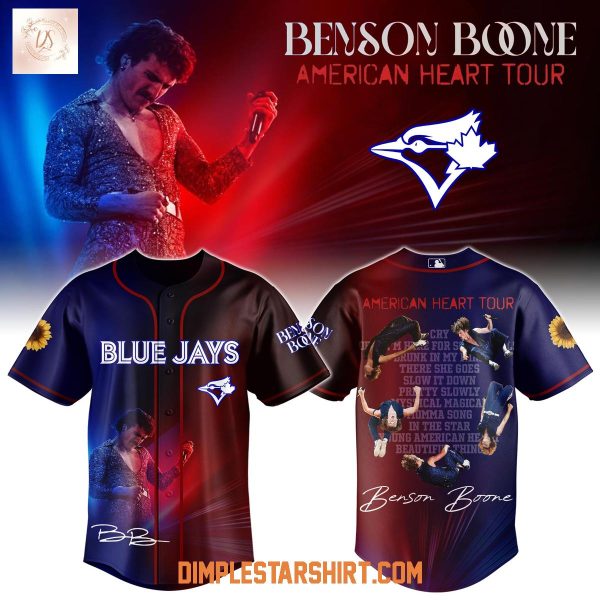Toronto Blue Jays x Benson Boone American Heart Tour 2025 Jersey