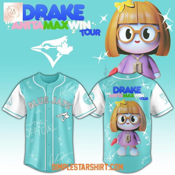 Toronto Blue Jays x Drake Anita Max Win Tour 2025 Jersey
