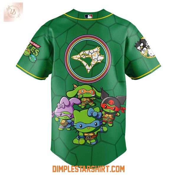 Toronto Blue Jays x Ninja Turtle And Helloo Kitty Friends 2025 Jersey