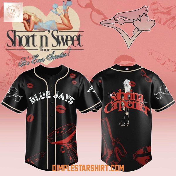 Toronto Blue Jays x Sabrina Carpenter Short N’ Sweet Tour Jersey