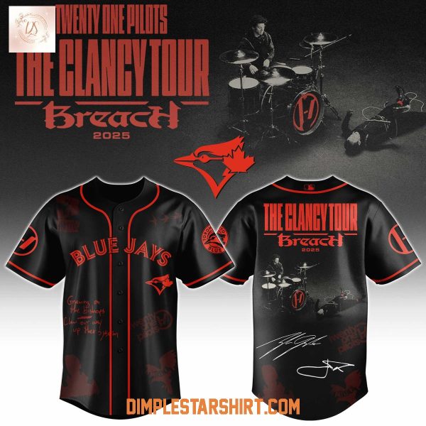 Toronto Blue Jays x Twenty One Pilots The Clancy World Tour 2025 Jersey