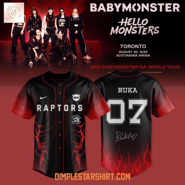 Toronto Raptors x Babymonster NA Tour Jersey