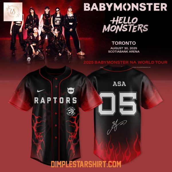 Toronto Raptors x Babymonster NA Tour Jersey