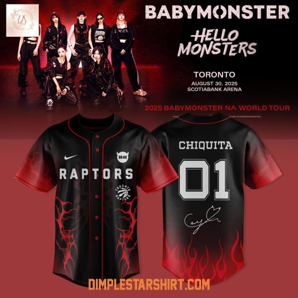 Toronto Raptors x Babymonster NA Tour Jersey
