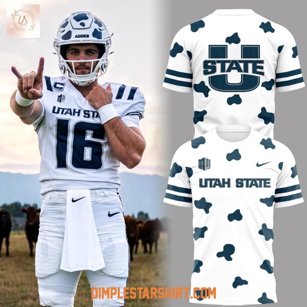 Utah State Aggies Legen Dairy Helmet Hoodie Shirt