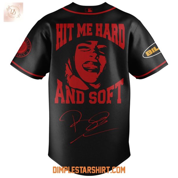 Washington Nationals x Billie Eilish Hit Me Hard And Soft Jersey