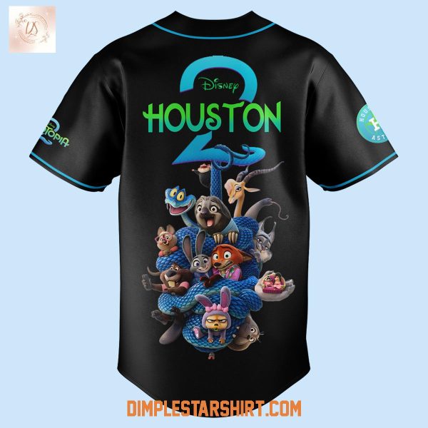 Zootopia 2 Mix Houston Astros Black 2025 Jersey