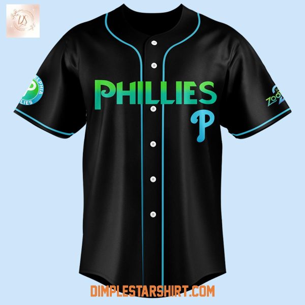 Zootopia 2 Mix Philadelphia Phillies Black 2025 Jersey
