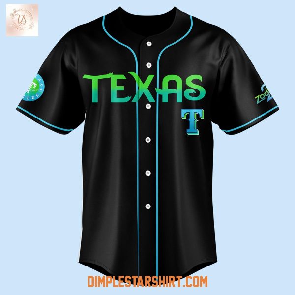 Zootopia 2 Mix Texas Rangers Black 2025 Jersey