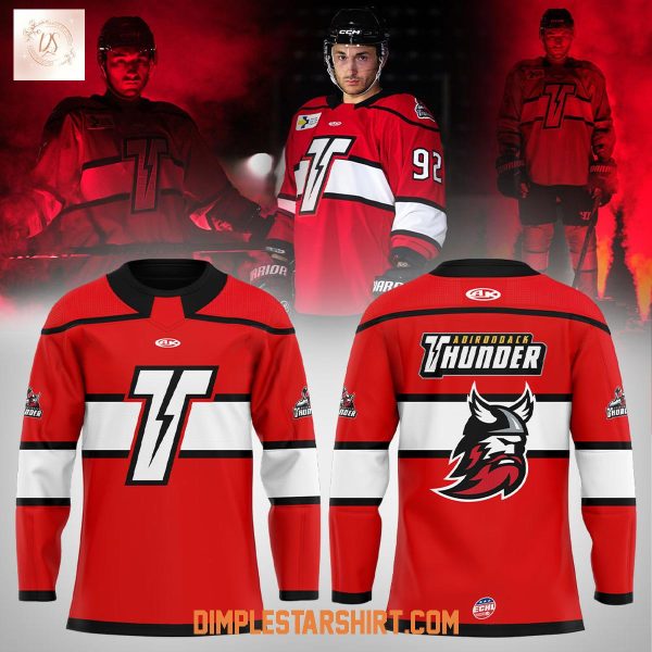 Adirondack Thunder New Uniform Hockey Jersey