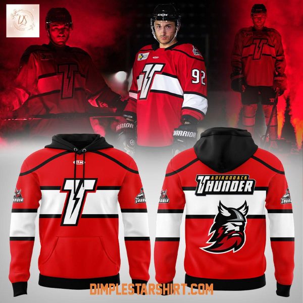 Adirondack Thunder New Uniform Hoodie Shirt
