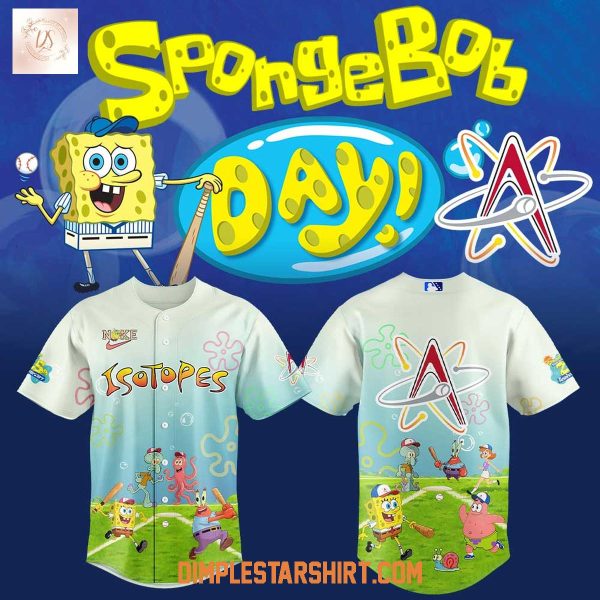 Albuquerque Isotopes SpongeBob Day Jersey