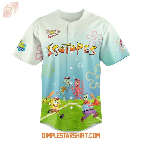 Albuquerque Isotopes SpongeBob Day Jersey