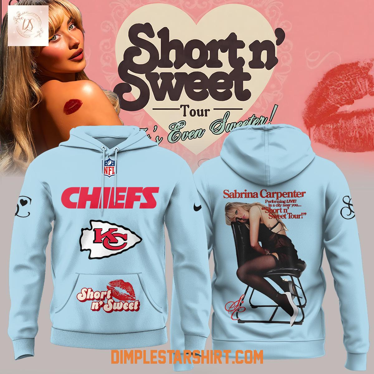 All Team NFL x Sabrina Carpenter Short N' Sweet Tour Hoodie Shirt All Team NFL x Sabrina Carpenter Short N' Sweet Tour Hoodie Shirt