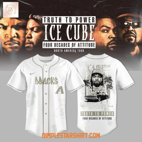 Arizona Diamondbacks Ice Cube Truth To Power Four Decades Of Attitude Tour 2025 Jersey