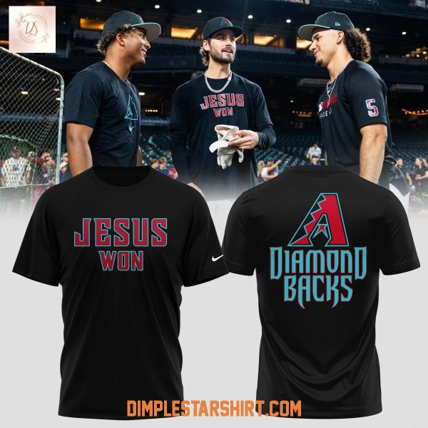 Arizona Diamondbacks Jesus Won Hoodie Shirt