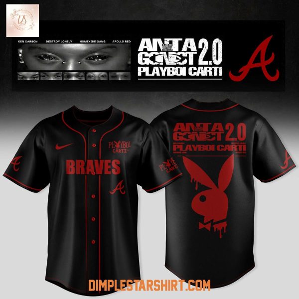 Atlanta Braves x Playboi Carti Antagonist 2.0 Tour 2025 Jersey