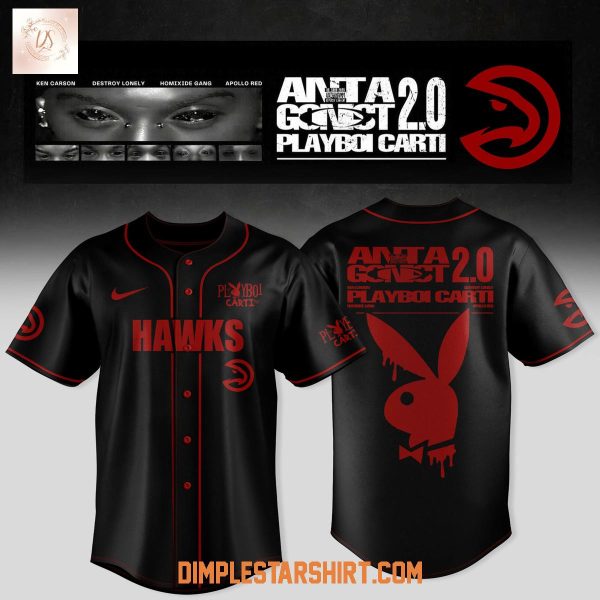 Atlanta Hawks x Playboi Carti Antagonist 2.0 Tour 2025 Jersey