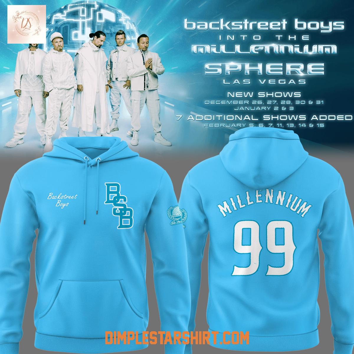 Backstreet Boys Into The Millennium Sphere Las Vegas Hoodie Shirt Backstreet Boys Into The Millennium Sphere Las Vegas Hoodie Shirt