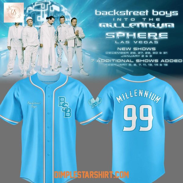 Backstreet Boys Into The Millennium Sphere Las Vegas Jersey
