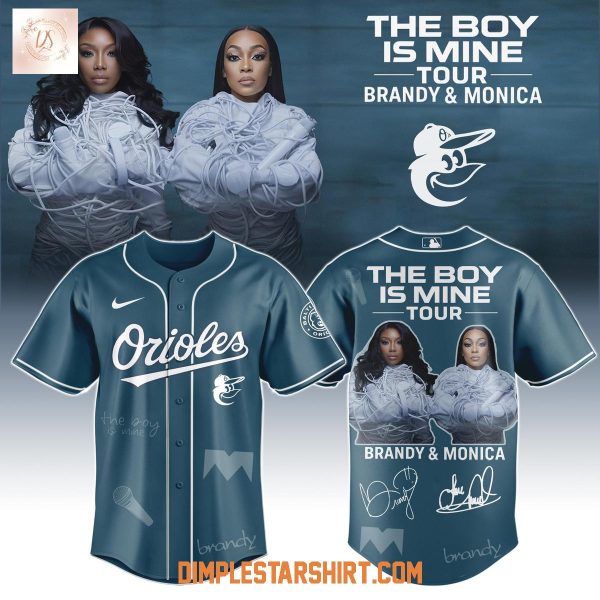 Baltimore Orioles x Brandy And Monica The Boy Is Mine Tour Jersey