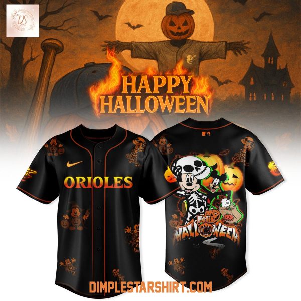 Baltimore Orioles x Disney Happy Halloween 2025 Jersey