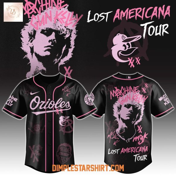 Baltimore Orioles x MGK The Lost Americana Tour Jersey
