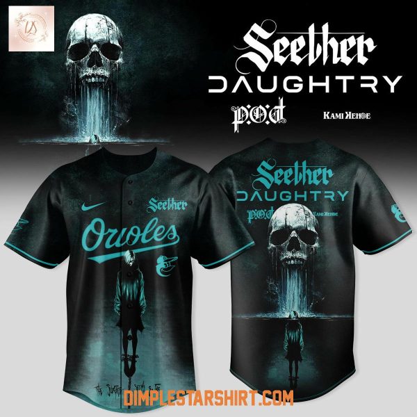 Baltimore Orioles x Seether & Daughtry Fall 2025 US Tour Jersey
