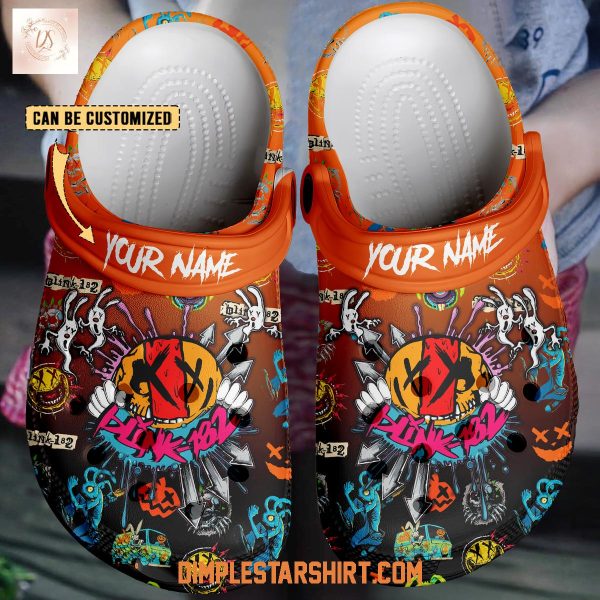 Blink 182 x Halloween Clogs Crocs