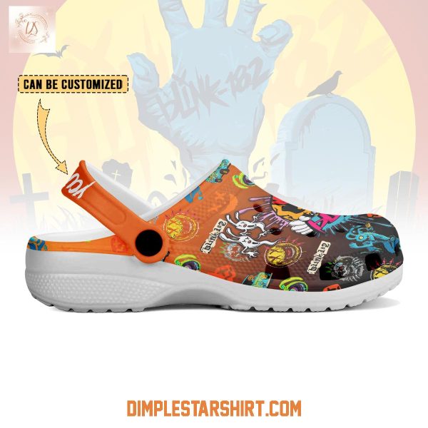 Blink 182 x Halloween Clogs Crocs