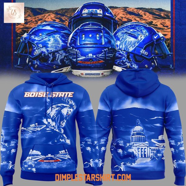 Boise State Broncos In The Blue And Idaho State Hoodie Shirt