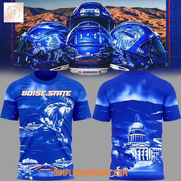 Boise State Broncos In The Blue And Idaho State Hoodie Shirt