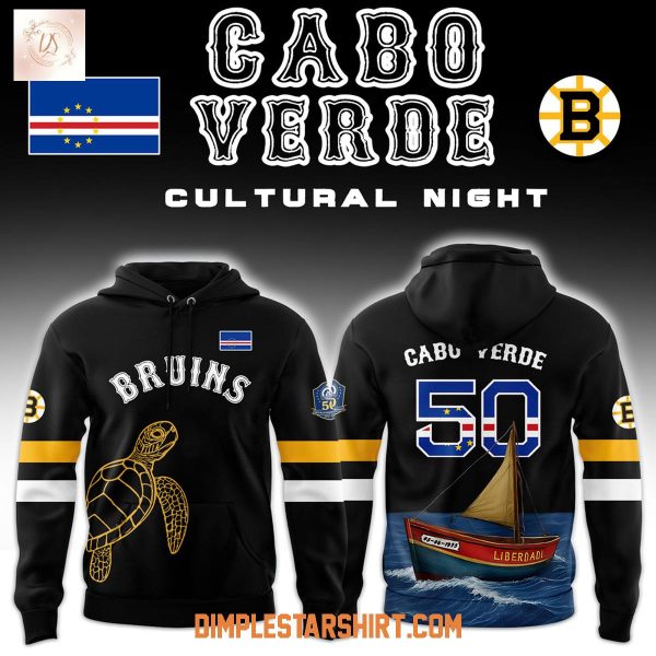 Boston Bruins Celebration Cabo Verde 2025 Hoodie Shirt