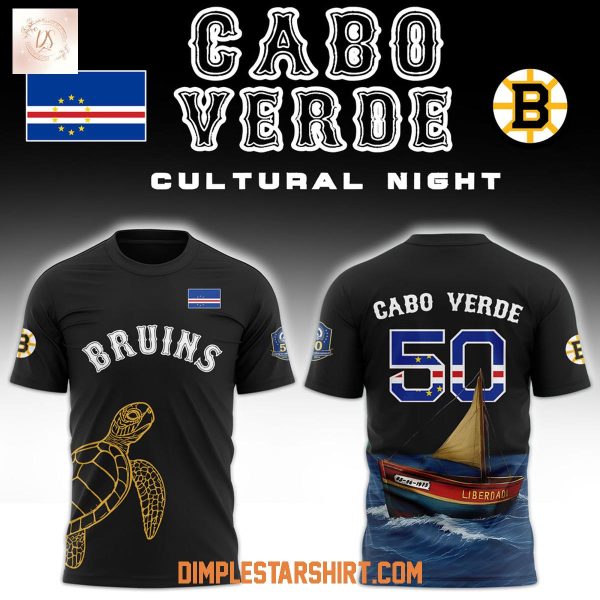 Boston Bruins Celebration Cabo Verde 2025 Hoodie Shirt