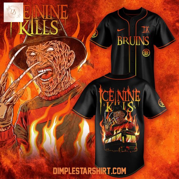 Boston Bruins x Ice Nine Kills Tour Halloween 2025 Jersey