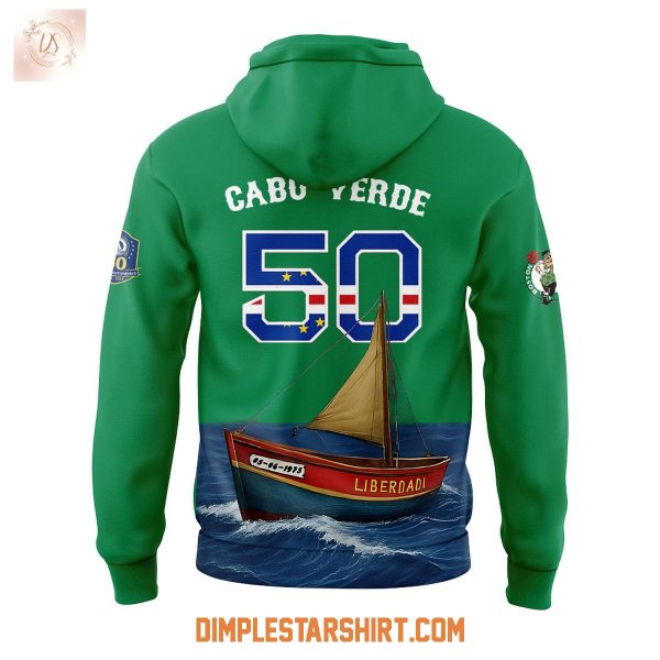 Boston Celtics Celebration Cabo Verde 2025 Hoodie Shirt