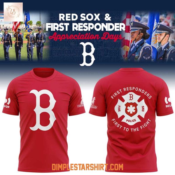 Boston Red Sox First Responders Day Shirt